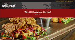 Desktop Screenshot of barleymow.com