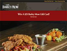 Tablet Screenshot of barleymow.com